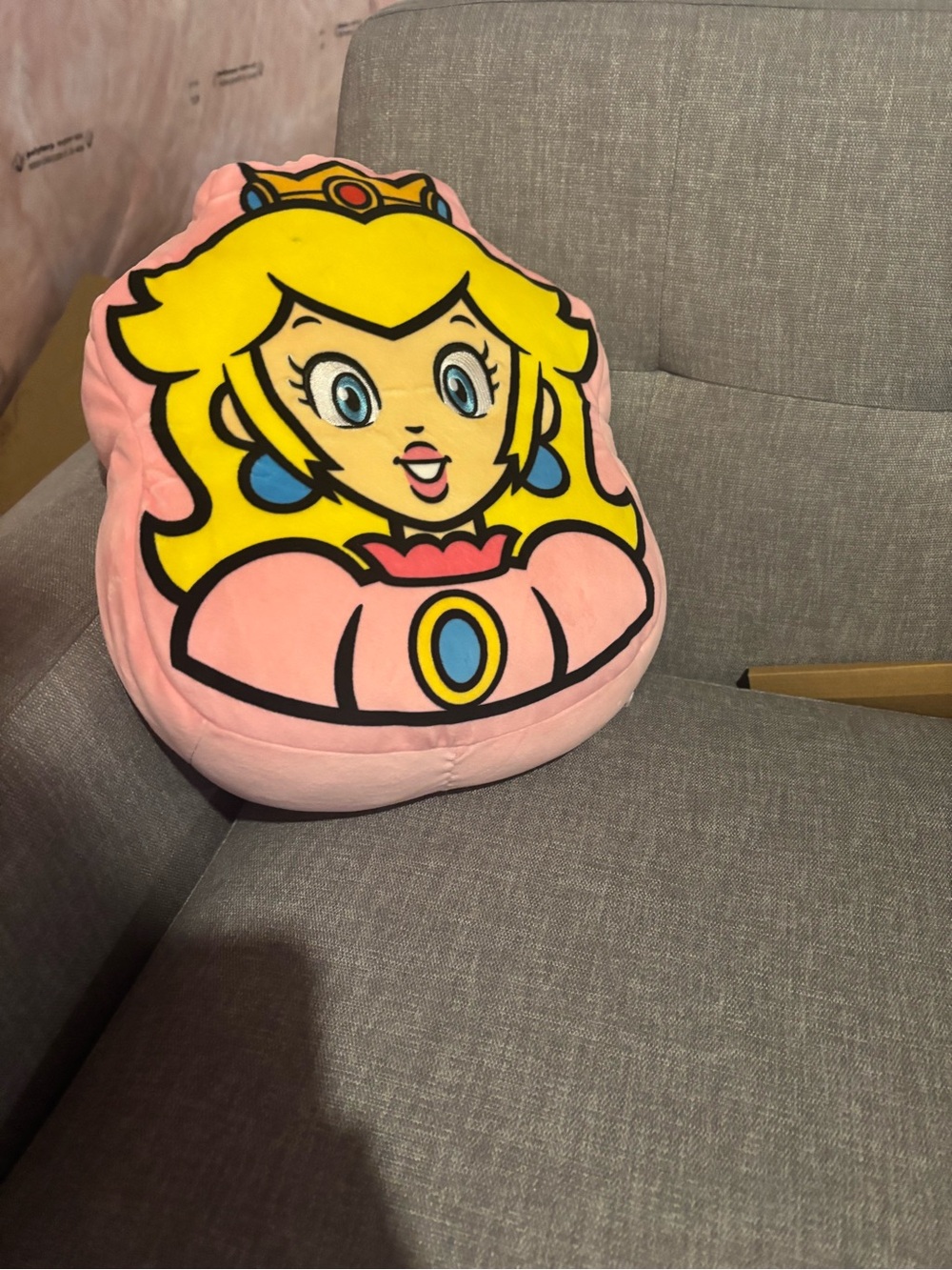 Princess Peach Plush Pillow